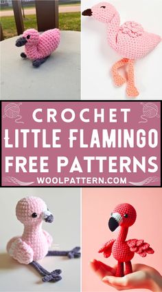 crochet little flamingo free patterns