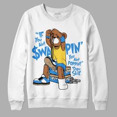 Get your product: Sb Dunk Low Homer Dopeskill Sweatshirt If You Aint Graphic
1. PRODUCT INFORMATION:

Proudly printed in America
5.3 oz, unisex fit
Heavy cotton, classic midweight fabric
Material: 100% cotton | Dark Gray: 50% cotton:50% polyester | Light Gray: 90% cotton:10% polyester
Double-needle stitched neckline, bottom hem, and sleeves
Quarter-turned to eliminate center crease
7/8 inch collar
Tear-away label
Machine-wash safe
Copyrighted artwork
2. SIZE CHART:
3. RETURN:
We will gladly issu Urban Hip Hop, Jordan Sneaker, Peach Cream, Lucky Green, Matching Jordans, Hip Hop Streetwear, University Blue, Fashion People, Jordan 1 Retro High