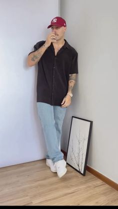 Men’s Outfit Ideas For Concert, Concert Fits Men, Mens Concert Outfit, Graphic Tee Outfit Men, Outfit Informal, Minimalist Street Style, Spring Outfits Men, Mens Casual Outfits Summer, Outfits Hombre