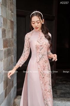 These are Asian size <>US Petite size .Please order 1,2 size bigger to your normal size Material: voan S: bust 32in -waist 24in -length 52 in M: bust 34in -waist 26in -length 52 in L: bust 36in -waist 28in -length 52 in XL: bust 38in -waist 30in -length 52 in 2XL: bust 40in -waist 32in -length 52 in 3XL: bust 42in -waist 34in -length 52 in 4XL: bust 43.5in -waist 35.5in -length 52 in 5XL: bust 45in -waist 37in -length 52 in Made in Vietnam There maybe some tailor chalk writing on the fabric , th Chalk Writing, Vietnamese Ao Dai, Dress With Pearls, Vietnam Dress, Vietnamese Traditional Dress, Mini Flowers, Vietnamese Dress, Pearl Dress, Star Dress