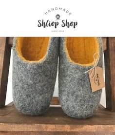 Welcome to Shliop Shop - warm, cozy and inspiring slippers for passionate home people. MADE OF: These beautiful slippers made of all natural products: soft wool from New Zealand, pure olive soap, water and strong hands. SLIPPERS SOLE:  Made of a liquid latex which is strengthening the slippers soles and make it not slipping. WOOL BENEFITS: Wool has balanced thermal insulation properties. It is warm in winter and cool in the summer. Trust me! I'm wearing it in the hottest summer days and it's inc Strong Hands, Liquid Latex, Beautiful Slippers, Christmas Luxury, New Dad Gift, Men Slippers, Sister Christmas, Gift Boyfriend, Wool Slippers