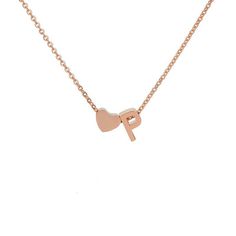 Follow your heart and stay true to yourself! This beautiful and dainty necklace is the perfect accessory to drape around your neck and layer with others. With a sturdy golden chain, you'll be able to keep your heart close. Customize the letter to represent your initial, a loved one's initials or your own secret code! DETAILS & SIZE Composition: 14k gold, rose gold or silver plated over stainless steel Measurements: letter hight: 10mm, chain: 14" + 3" extension Lobster claw clasp Read about h Rose Gold Initial Necklace, Heart Initial Necklace, Ear Bar, Stay True To Yourself, Initial A, True To Yourself, Golden Chain, Secret Code, Waterproof Jewelry