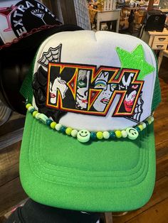 Custom Trucker Hat. Can do personalized ones just send me a message. Durable and good quality. Custom Trucker Hats, Custom Hats, Trucker Hats, Trucker Cap, Caps Hats, Trucker Hat, Accessories Hats, Baseball, Hats