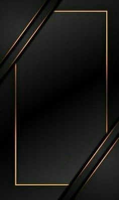 a black and gold background with a rectangle shaped frame in the center on top of it