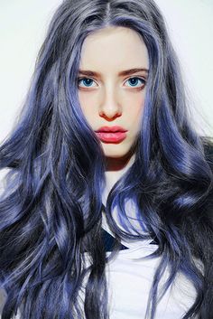 Haircolor Ideas, Hair Dark, Pastel Hair, Hair Envy, Descendants, About Hair, Pretty Hairstyles, Blue Hair