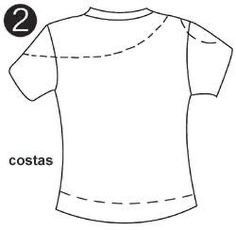 the front and back view of a t - shirt, with measurements for each piece