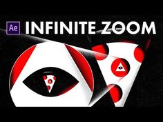 an image of a poster with the words infinite zoom on it