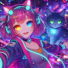 Puppy Girlfriend Anime, Puppy Girlfriend, Princess Penelope, Anime Avatar, Cute Cat Wallpaper, Anime Pictures, Emo Girls, Cute Cosplay, Cute Profile Pictures