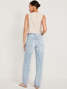 Soft Summer Colors, Outfit Ideas 2024, Jeans High Waist, Loose Jeans, M Jeans, Soft Summer, Clothes To Buy, Fit Mom, 2024 Fashion