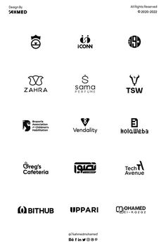 Collection of logo design, logofolio, marks, brand logo, brand mark, minimalist logo, simple logo design, monogram, abstract mark, wordmark, typography logo, Art Direction, Graphic Design, Branding, Adobe Illustrator, Adobe Photoshop, lettermark, Combination Mark Logo, Letter Mark Logo, Logo Design Monogram, Logo Arabic, Logo Reference, Tool Logo