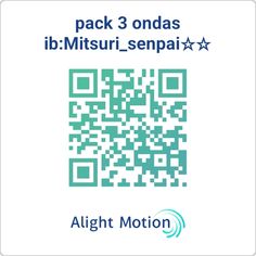 an image of a qr code with the text, pack 3 ondass