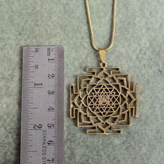 Gold Sri Yantra Necklace, Shree Yantra Necklace, Spiritual Pendant, Buddhist Jewelry, Meditation Pendant, Yoga Pendant, Personalized Jewelry 1. Please share your numbers (in personalization box ) as required for shipping address details, and it'll help us to contact you easily. And don't worry about the privacy, we'll keep it safe with us, So try to cooperate with us. :) 2.Customers' satisfaction is our biggest priority, please contact us with any questions/queries for future or existing orders, and we will do our best to make sure you are happy with your order. 3.Please make sure to add the correct address during checkout. You can return your purchased item within 15 days after successful delivery. We offer a 100% "Money Back Guarantee" if you are not satisfied with your purchase. Return Sri Yantra Mandala, Yantra Mandala, Mandala Sacred Geometry, Shree Yantra, Necklace Spiritual, Yoga Pendant, Buddhist Jewellery, Shri Yantra, Simple Rings