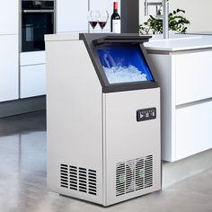 Model Name Ice Maker Machine Capacity 120 Pounds Counter Ice Maker, Grill Deck, Basement Movie Room, Sonic Ice, Glass Door Refrigerator, Commercial Ice Maker, Bar Lights, House Pool, Building A Cabin