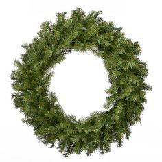 a christmas wreath is shown on a white background