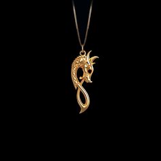 Embrace the mystical power of the Celtic Dragon with our pendant. Crafted with exquisite detail, this gold masterpiece symbolizes strength and protection. Feel the ancient magic of 14k and 18k solid gold, embodying courage and wisdom. Adorn yourself with this captivating piece and connect with the legendary spirit of the Celtic Dragon. PENDANT INFORMATIONThis pendant is made of real, solid gold.• Made in USA• Material: 14k or 18k solid gold• Finish: polished• Height: 1.25" (31,5 mm) x Width: 1" Symbolic Jewelry With Adjustable Chain, Spiritual 14k Gold Jewelry With Adjustable Chain, Ceremonial 14k Gold Hallmarked Necklaces, Spiritual Ceremonial Jewelry That Is Tarnish Resistant, Mystical 14k Gold Jewelry Gift, 14k Gold Medallion For Ceremonial Use, Hand Forged Yellow Gold Medallion Jewelry, Symbolic 14k Gold Jewelry With Adjustable Chain, 14k Gold Symbolic Jewelry With Adjustable Chain