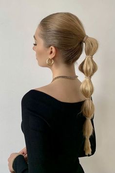 Hairstyles Trending, A Ponytail, Sleek Hairstyles, Beautiful Long Hair, Grunge Hair, Elegant Hairstyles, Aesthetic Hair, Looks Style, Hair Dos