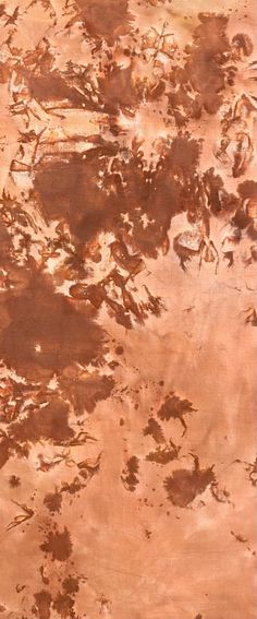 an abstract painting with brown and white colors