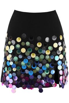 Contrast Sequin Mini Skirt For Evening, Evening Mini Skirt With Contrast Sequin, Summer Embellished Multicolor Skirt, Multicolor Sequin Skirt For Party Season, Multicolor Embellished Skirt For Parties, Embellished Multicolor Skirt For Party, Summer Cocktail Skirt With Contrast Sequin, Multicolor Sequined Skirt For Night Out, Multicolor Sequin Skirt For Party