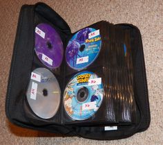 there are four dvd's in the case on the floor