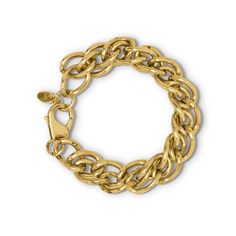 The Veronica Bracelet is made from beautiful curb links that lend a refreshing modern spin on a traditionally designed link chain that is hypoallergenic. Handmade in NYC, the double links are comprised of two beautiful and feminine curved links. The twosome radiates a flawless blend of femininity and boldness that can seamlessly be styled alone or layered, dressed up or down. About this Bracelet: Weight - 4.5 oz 14 Karat Gold plated over brass 7" with 2" extender with large spring clasp Handmade Smoky Topaz, Vintage Aesthetics, Antique Plates, Family Jewels, Gold Bracelet For Women, Gold Bracelets, Signature Look, Natural Elements, Design Styles