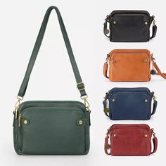 Three Layer Leather Crossbody Bag Crossbody Shoulder Bag Womens Handbag Bag | eBay Cheap High-capacity Shoulder Bag For Daily Use, Cheap Functional Shoulder Bag For Daily Use, Cheap Multifunctional Shoulder Bag With Multiple Compartments, Fall Crossbody Handbags, Cheap Flap Shoulder Bag With Main Compartment, Affordable Multifunctional Shoulder Bag With Zipper Closure, Cheap Leather Anti-theft Shoulder Bag, Leather Crossbody Handbags Women, Cheap Shoulder Bag With Hasp Closure For Daily Use