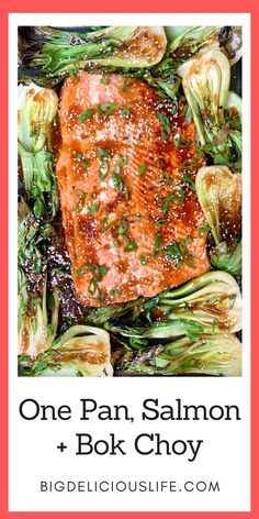 Salmon Pak Choi, True Foods Grilled Salmon Bokchoy, Salmon And Bock Choy, Baby Bokchoy Salmon, Baby Bokchoy Shrimp, Baby Boy Choy Recipes, Boc Choy Meals, Bokchoy Recipe Dinners, Bokchoy Healthy Recipe