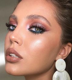 Maquillage On Fleek, Permanent Makeup Eyebrows, Pink Eye, Braut Make-up, Pink Makeup, Kiss Makeup, Day Makeup, Makeup For Green Eyes, Makeup Goals