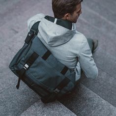 The Rummy - Advanced by Mission Workshop - Weatherproof Bags & Technical Apparel - San Francisco & Los Angeles - Built to endure - Guaranteed forever Modern Coated Canvas Standard Backpack, Modern Waxed Finish Standard Backpack, Modern Standard Backpack With Waxed Finish, Rectangular Leather Bags With Functional Pockets, Modern Nylon Satchel, Modern Waxed Canvas Bag With Adjustable Strap, Functional Rectangular Shoulder Bag With Waxed Finish, Business Rectangular Bag With Functional Pockets, Urban Bag With Removable Pouch