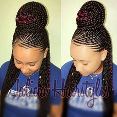 Ghana Braid Styles, Braided Hair Styles, Braid Inspiration, Braids Twist, Braiding Styles