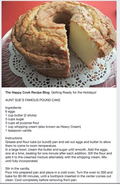 the recipe for a pie is shown in an email box, and it has been cut into