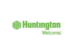 the logo for huntington welcomes visitors to its new location, which is located on the