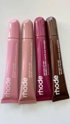 #rhode #rhodeskincare #rhodeliptint #peptideliptreatment #makeup Rhode Lip, Lip Tints, Makeup, White, Make Up