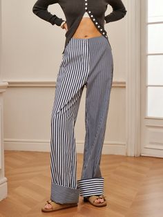 DETAILS
Composition: 100% Cotton
Design: Plain
Style: Casual
Thickness: Regular
Sheer: No
Material: Cotton
Occasion: Leisure, Wedding, Home, Vacation Happy Ideas, Statement Pants, Home Vacation, 2024 Style, Pinstripe Pants, Grid Style, Plain Style, Long Midi Dress, Outerwear Outfit