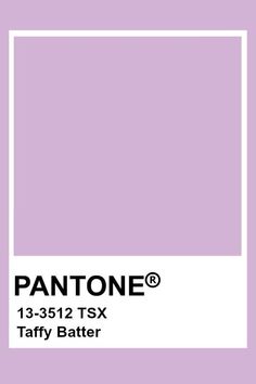 pantone's purple paint is shown with the words, ` 13 - 3 / 2