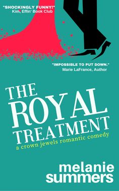 the royal treatment by melanie summers book cover art, graphic design