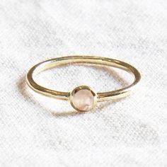 Rose Quartz Silver or Gold Ring Spiritual Rose Gold Sterling Silver Rings, Rose Gold Sterling Silver Spiritual Rings, Spiritual Sterling Silver Rings In Rose Gold, Spiritual Sterling Silver Rose Gold Rings, Sterling Silver Spiritual Rings In Rose Gold, Spiritual Rose Gold Promise Ring, Rose Gold Spiritual Rings For Gift, Spiritual Gemstone Stackable Promise Rings, Spiritual Yellow Gold Crystal Ring