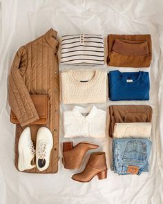 How To Wear A Blanket Scarf, Capsule Wardrobe Checklist, Capsule Wardrobe Women, Classic Style Outfits, Clothes And Shoes, Capsule Outfits, Mode Casual, Fall Capsule Wardrobe, Minimalist Wardrobe