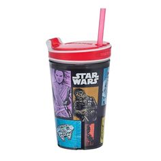 star wars 2 Flood Barrier, Star Wars 7, Movie Snacks, Star Wars Design, Episode Vii, Straw Cup, As Seen On Tv, Favorite Snack, Cup With Straw