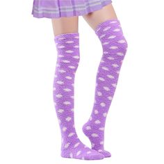 Key Feature: Thigh high Socks with full body cute multi-color strips adorable animal pattern. Coral Fleece “fluffy” Material keep legs warm. Super comfy and fit any occasions. Daily wear, role play, cosplay, parties, photoshoots. A warm sweet birthdays, holidays gift for lovers, wife, daughter, sister, girlfriends. Length – 29.5 inches (75 cm), stretch to 39 inches (100 cm). Socks top stretch to 16 inches (40 cm) perimeter. Cute Snug Socks For Winter, Cute Snug Winter Socks, Kawaii Socks For Winter Gifts, Kawaii Socks For Stocking Stuffers In Winter, Cute Fitted Winter Hosiery, Playful Fitted Winter Socks, Cute Fitted Winter Socks, Thigh High Socks, Role Play