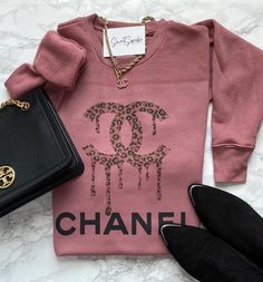 Chanel Sweatshirt, Chanel Iphone Case, Paris Sweatshirt, Weekend Days, Posh Mark, Coffee Run, Oversize Sleeves, Sweatshirt For Women, Notes Template