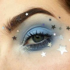 Midnights Eras Outfit, Blue Eyeshadow Makeup, Healthy Makeup, Eras Outfit, Makeup Pictorial, Oil Makeup Remover, Makeup For Older Women, Cute Eye Makeup, Face Art Makeup