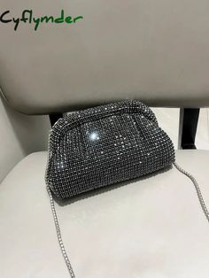 Luxury Designer Rhinestones Clutch Purse Bag for women handle bag Shoulder Bag Purse evening bag banquet bag SPECIFICATIONS Main Material: Metallic Shape: Clutch Lining Material: POLYESTER [New In 20240826] Rhinestone Handheld Evening Bag For Party, Handheld Rhinestone Evening Bag For Party, Party Clutch With Rhinestones, Chic Crystal Clutch For Evening, Chic Crystal Evening Bag For Events, Chic Crystal Evening Clutch, Handheld Evening Bags With Rhinestones, Chic Bling Clutch Evening Bag, Glamorous Handheld Evening Bag With Bling