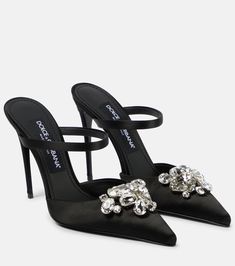 Mytheresa Shoes, Luxury Heels, Dr Shoes, Gorgeous Heels, Dolce Gabbana Shoes, Boot Jewelry, Dolce E Gabbana, Evening Shoes, Dream Shoes