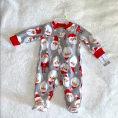 Carter’s Footed Fleece Christmas Pajamas Comes From Very Clean, Non Smoking, Pet Free Home Check Out My Other Baby Christmas Items. Bundle With Another $8 Listing For 2 For $12 Or Save On Any Bundle For My Reference (#12) Cute Christmas Long Sleeve Sleepwear, Cute Christmas Sleepwear With Long Sleeves, Cute Long Sleeve Christmas Sleepwear, Cute Winter Onesie For Sleep, Cute Winter Sleep Onesie, Red Winter Onesie For Sleep, Red Winter Sleep Onesie, Christmas Long Sleeve Onesie For Playtime, Christmas Long Sleeve Playtime Onesie