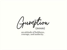 the word grumpton is written in black ink on a white background with an image of