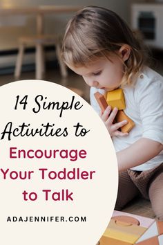 Want to encourage toddler talking? Here are 14 simple activities to encourage your toddler to talk Things To Talk About Before Baby, Toddler Conversation Starters, Late Talkers Toddlers, Teach Toddler To Talk, How To Stop Back Talking Kids, Activities For One Year Olds, Simple Activities, Kids Talking, Bonding Activities