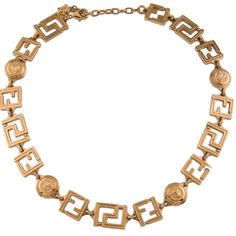 Fendace (Fendi X Versace) Limited Edition Gold Tone Collar Necklace Gorgeous! Fendi Necklace, Fendi X Versace, Fendi Jewelry, Collar Necklace, Womens Jewelry Necklace, Limited Time, Versace, Gold Tones, Fendi