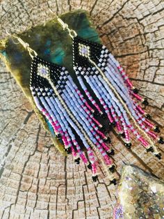 ✨Beautiful native style fringe beaded earrings ️ ✨Available in many different colors 🎨✨ Southwestern Beaded Earrings With Tassels For Festival, Festival Fringe Earrings With Round Beads, Southwestern Fringe Earrings With Round Beads, Southwestern Tassel Earrings For Festivals, Festival Beaded Fringe Tassel Earrings, Beaded Fringe Dangle Tassel Earrings For Festival, Festival Tassel Earrings With Beaded Fringe, Southwestern Fringe Earrings For Festivals, Festival Beaded Fringe Earrings With Round Beads