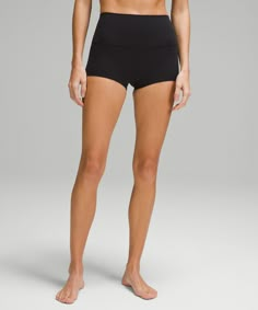 lululemon Align™ High-Rise Short 2" | Women's Shorts | lululemon Black Women Dresses, Lululemon Biker Shorts, Lulu Shorts, Cute Birthday Ideas, Black Biker Shorts, Shorts Lululemon, Low Rise Shorts, Short Women, Dresses Cocktail