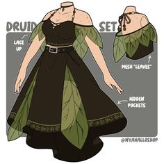 a paper doll is shown with instructions to make it look like she's wearing a dress